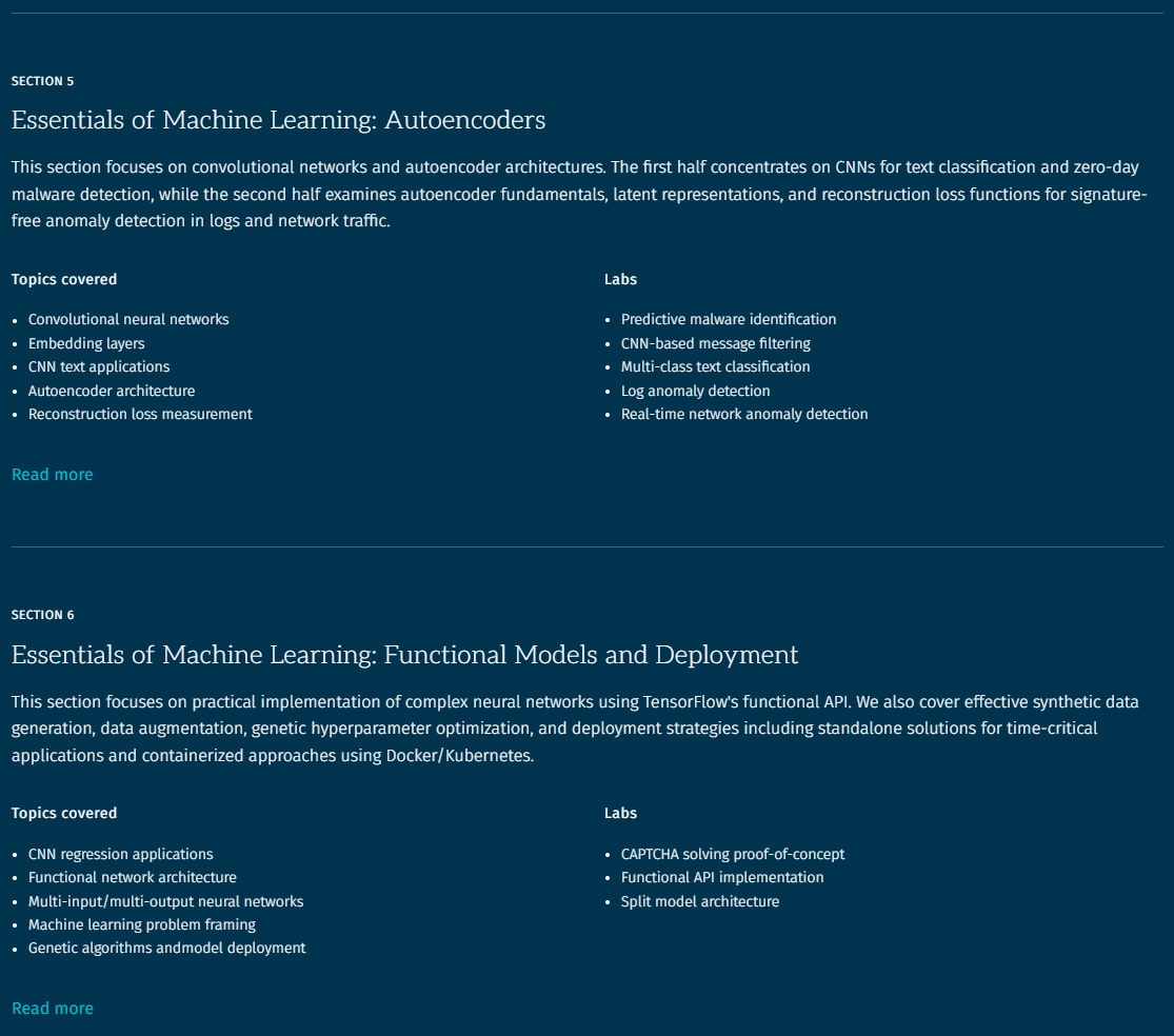 Pictures · SANS — SEC595: Applied Data Science and AI/Machine Learning for Cybersecurity Professionals 2022-6