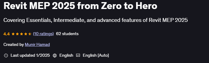Pictures · Revit MEP 2025 from Zero to Hero 2025-1
