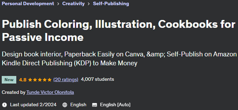 Pictures · Publish Coloring, Illustration, Cookbooks for Passive Income 2024-2