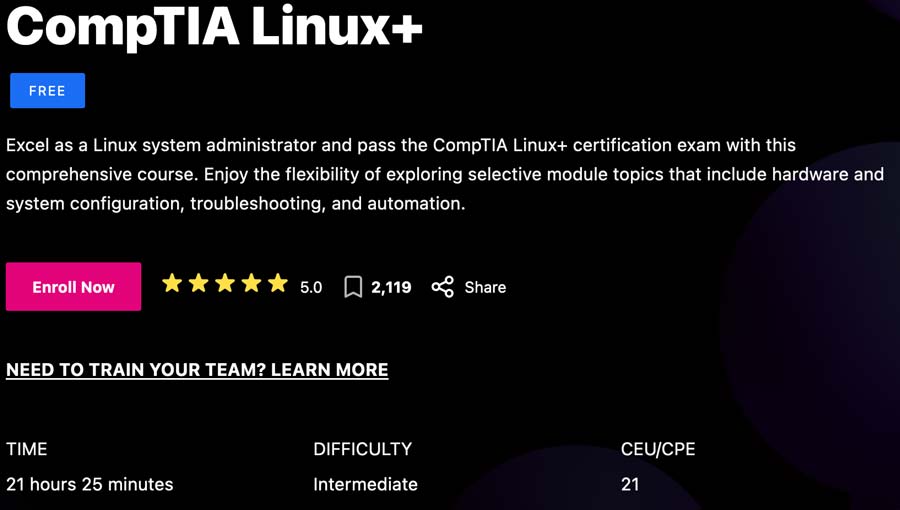 Pictures · Cybrary – CompTIA Linux+ 2021-7