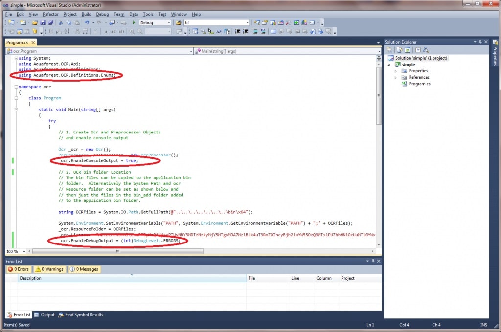 Pictures · Aquaforest OCR SDK 3.2.2402.15