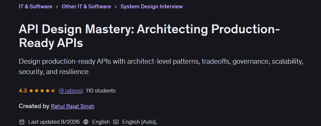Bilder · API Design Master: Architektur Produktion-Ready APIs 2026-6