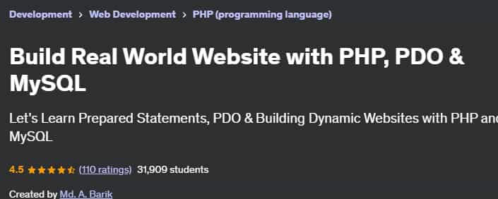 Pictures · Udemy — Build Real World Website with PHP, PDO & MySQL 2019-10