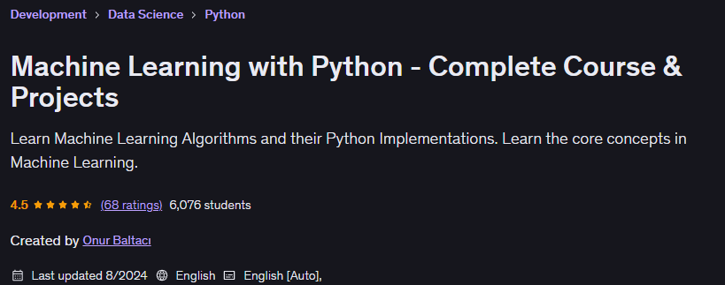 画像 · 機械学習と Python コース&プロジェクト 2024-8