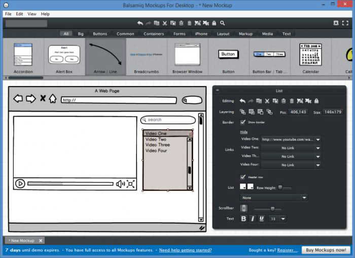 Pictures · Balsamiq Mockups 3.5.17 Windows/macOS