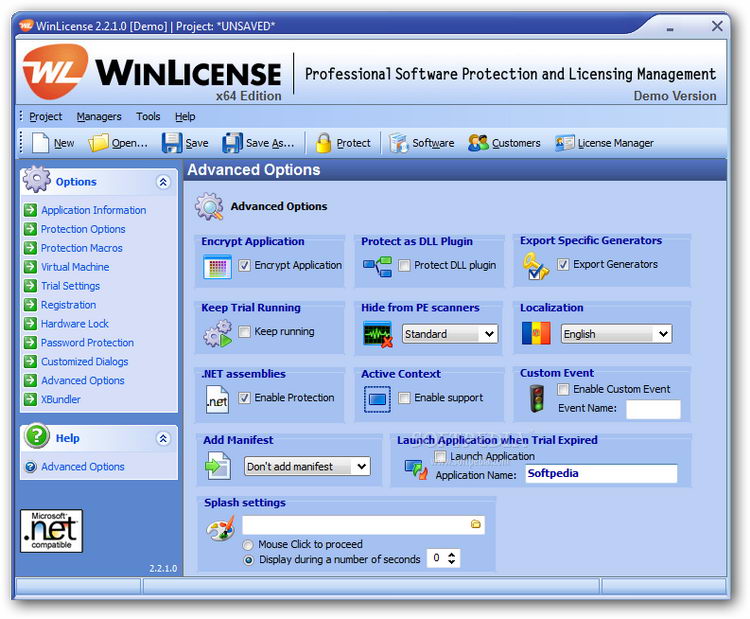 Pictures · WinLicense 2.4.6.30 x86/x64