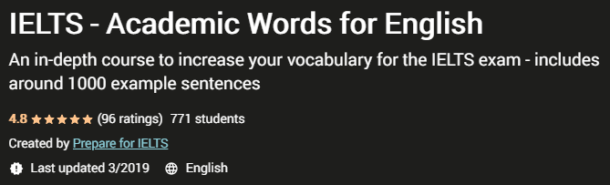 Pictures · Udemy — IELTS: Academic Words for English 2019-3