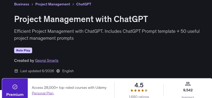 Pictures · Udemy — Project Management with ChatGPT 2026-6
