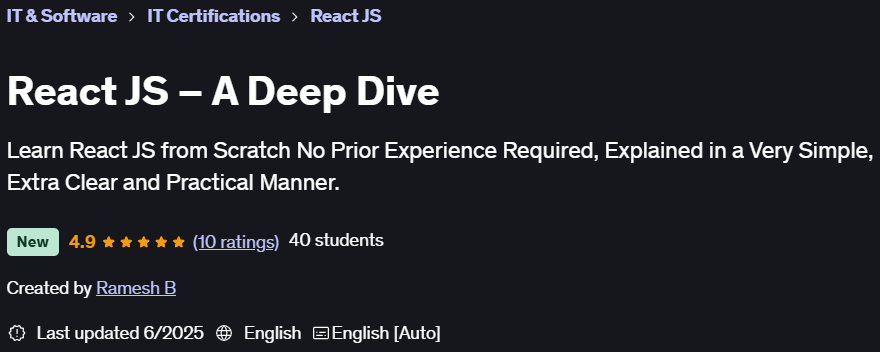 Pictures · Udemy — React JS – A Deep Dive 2025-4