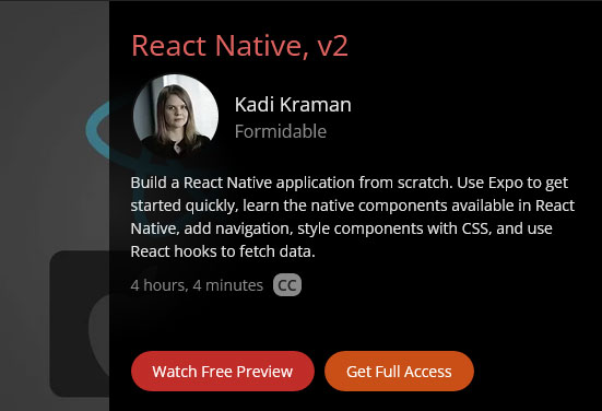 Pictures · Frontend Masters — React Native v2 2020-5 + Subtitles