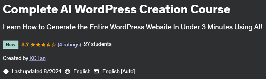 Pictures · Udemy — Complete AI WordPress Creation Course 2024-7