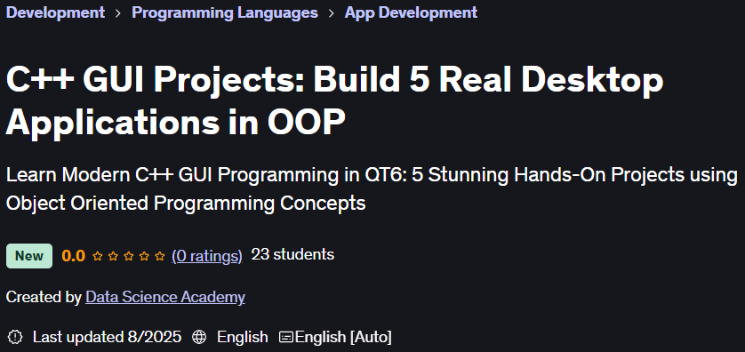 Pictures · C++ GUI Projects: Build 5 Real Desktop Applications in OOP 2025-8