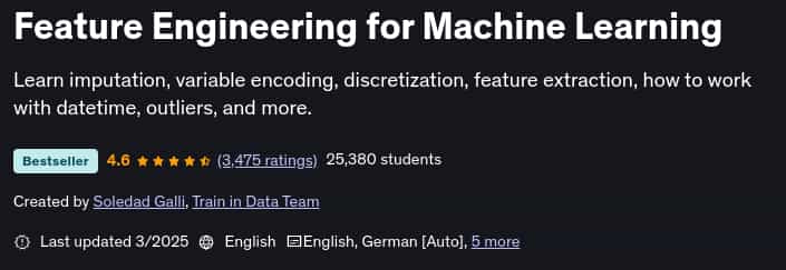 Pictures · Udemy — Feature Engineering for Machine Learning 2025-3