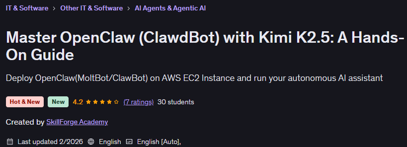 Bilder · Master OpenClaw (ClawdBot) mit Kimi K2.5Ein Hand-On-Guide 2026-2