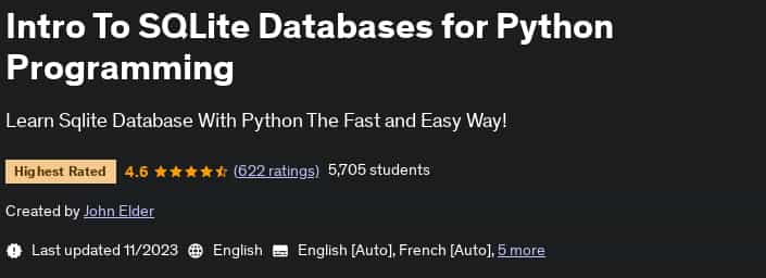 Pictures · Intro To SQLite Databases for Python Programming 2023-11