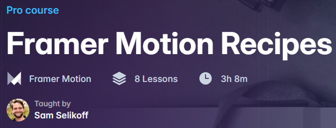 Pictures · Buildui — Framer Motion Recipes 2023-1