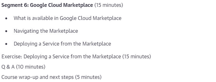 Course topics · Oreilly — Google Cloud Essentials 2023-5