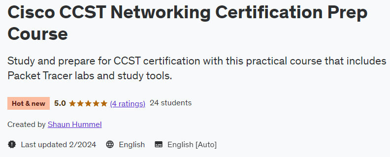 Pictures · Cisco CCST Networking Certification Prep Course 2024-2