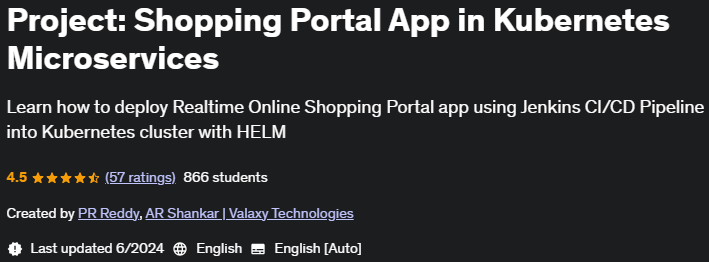 Pictures · Udemy — Project: Shopping Portal App in Kubernetes Microservices 2023-7