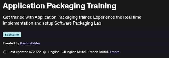 Pictures · Udemy — Application Packaging Training 2022-9