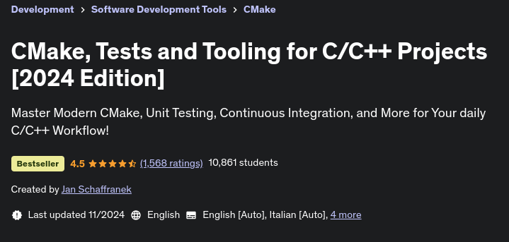 Pictures · CMake, Tests and Tooling for C/C++ Projects [2024 Edition] 2024-11