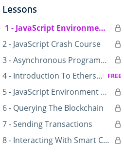 Course topics · AlgoExpert — Interacting With Smart Contracts 2023-1