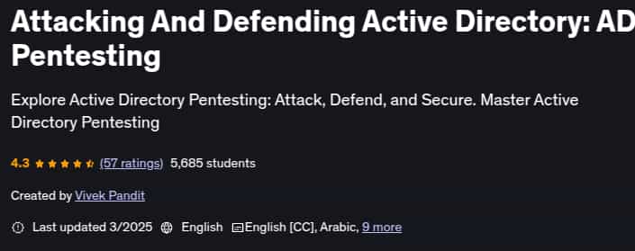 Pictures · Udemy — Attacking And Defending Active Directory: AD Pentesting 2025-3