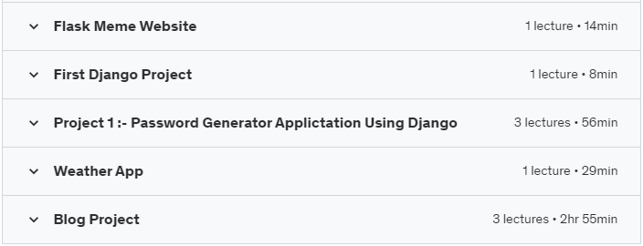 Pictures · Python Web Dev Pro: Flask, Django, HTML, CSS & Bootstrap 2023-4