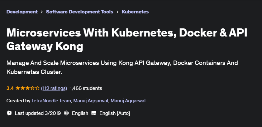 Bilder · Microservices mit Kubernetes, Docker & API Die Gateway Kong 2019-3