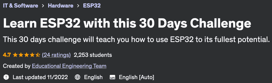 Pictures · Learn ESP32 with this 30 Days Challenge 2022-3