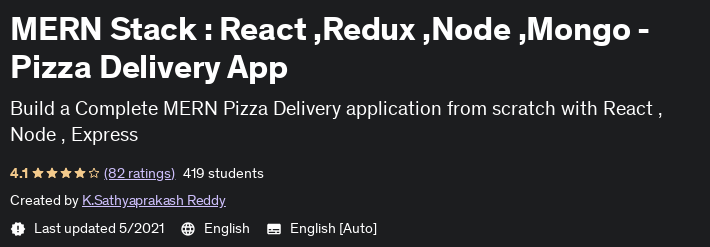 Pictures · Udemy — MERN Stack : React ,Redux ,Node ,Mongo – Pizza Delivery App 2021-4