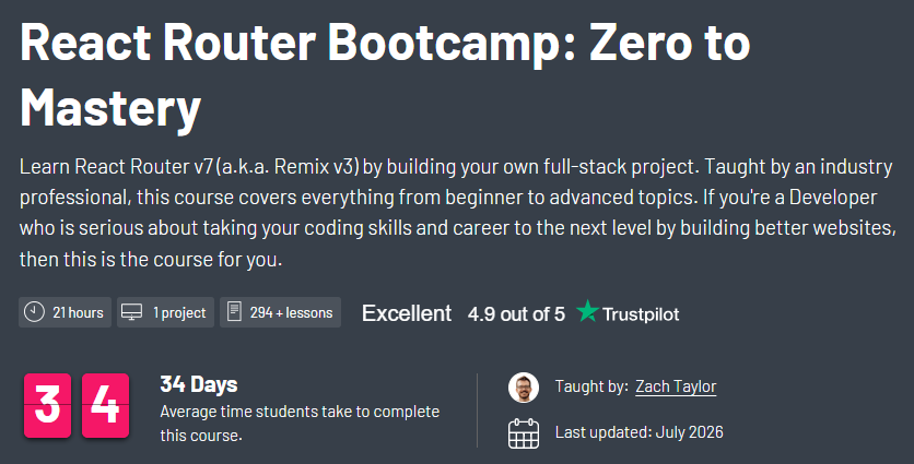 图片 · ZeroToMastery - React 路由器 Bootcamp: Zero to Mastery 2026-5