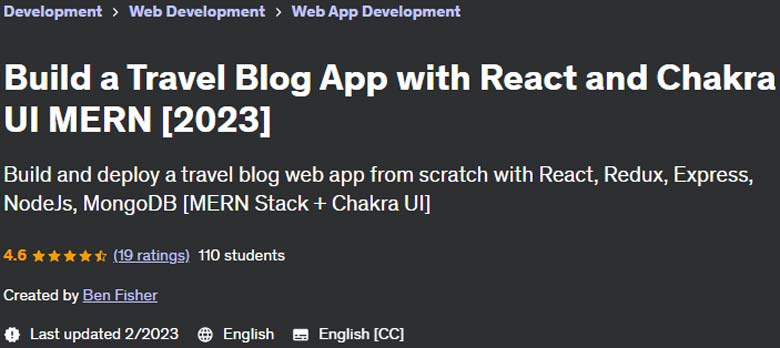 Pictures · Udemy — Build a Travel Blog App with React and Chakra UI MERN 2023-2
