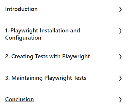 Course topics · LinkedIn — Learning Playwright 2024-11