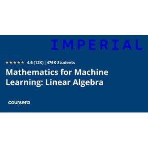 Mathematics for Machine Learning: Linear Algebra 2026-9