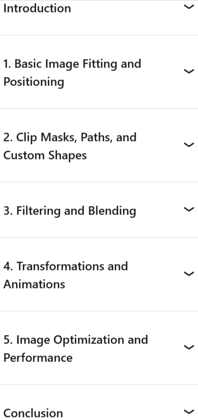 Course topics · CSS: Images 2025-4