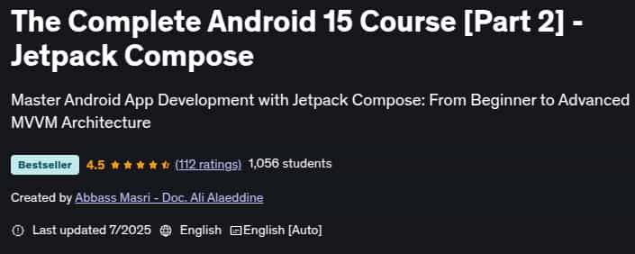 Images · Le tout Android 15 Course (partie) 2Le Jetpack Compose 2025-7