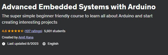 Pictures · Udemy — Advanced Embedded Systems with Arduino 2023-6