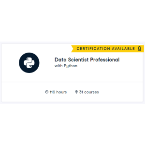 Data Scientist Professional with Python 2023-8