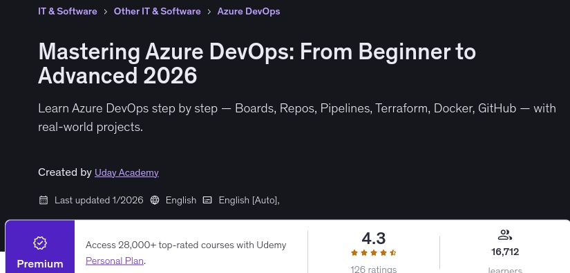 Pictures · Udemy — Mastering Azure DevOps: From Beginner to Advanced 2026 2026-1