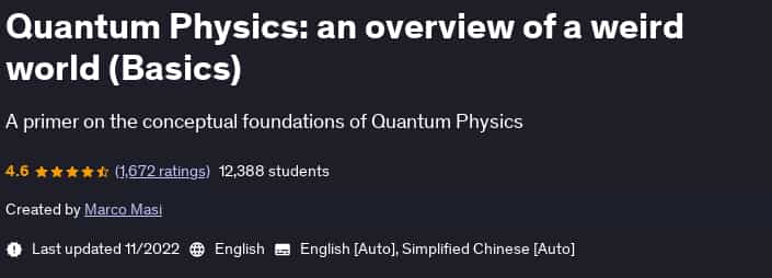 Pictures · Udemy — Quantum Physics: an overview of a weird world (Basics) 2022-11