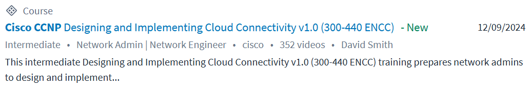 Pictures · CBTNuggets — Cisco CCNP Enterprise: Designing and Implementing Cloud Connectivity v1.0 (300-440 ENCC) 2024-12