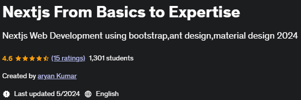 Pictures · Udemy — Nextjs From Basics to Expertise 2024-5