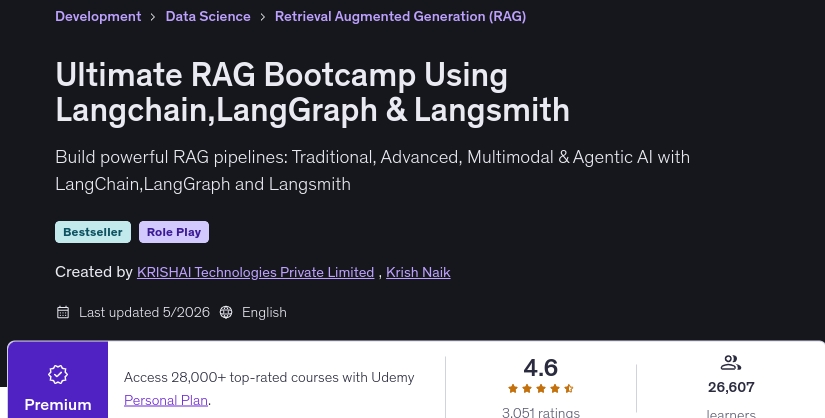 Pictures · Ultimate RAG Bootcamp Using Langchain,LangGraph & Langsmith 2026-5