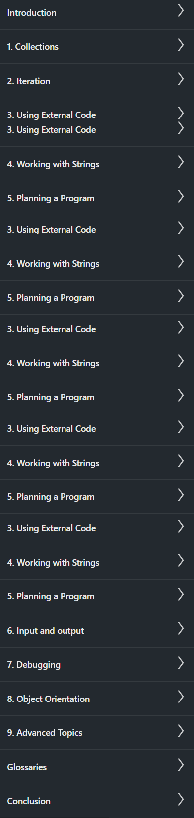 Course topics · LinkedIn — Programming Foundations: Beyond the Fundamentals 2024-11