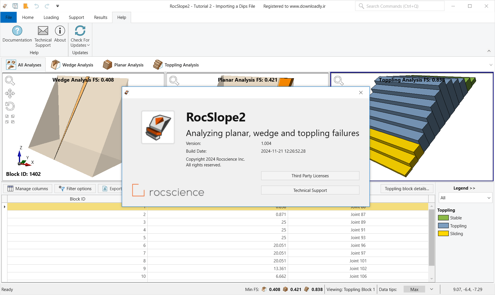 Pictures · Rocscience RocSlope2 v1.0 x64