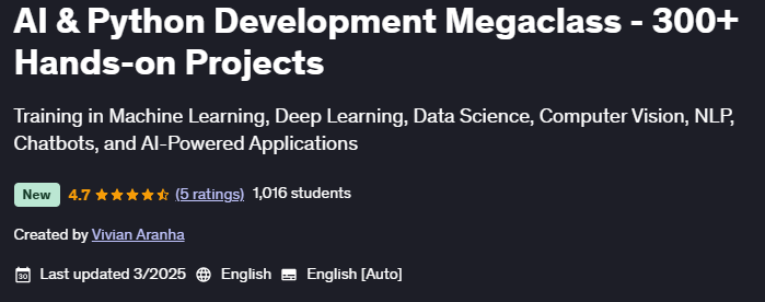 Bilder · AI & Python Entwicklungsmethode - 300+ Hands-on Projekte 2025-3