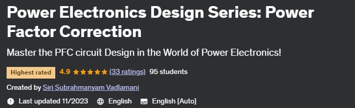 Pictures · Udemy — Power Electronics Design Series: Power Factor Correction 2023-9