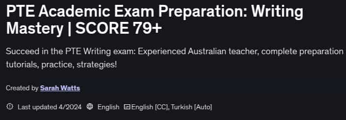 Pictures · Udemy — PTE Academic Exam Preparation: Writing Mastery | SCORE 79+ 2024-4