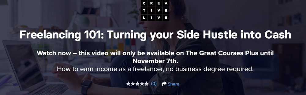 Bilder · The Great Courses Plus – Freelancing 101: Umwandeln Sie Ihre Side Hustle in Cash 2023-2